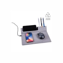 Wireless Mouse Pad & Desk Organizer