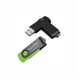 OTG Metal Micro USB Flash Drive Swivel USB Flash Drive - Image 3