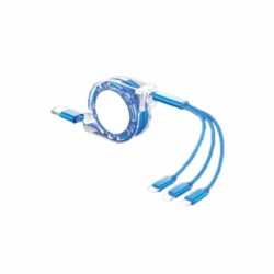 FLEXIBLE 3 IN 1 USB CHARGING CABLE