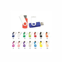 OTG Metal Micro USB Flash Drive Swivel USB Flash Drive - Image 5