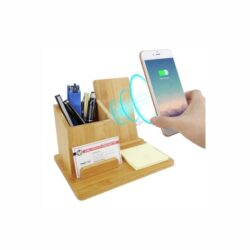 Bamboo QI Fast Wireless Charger QS-DT1203