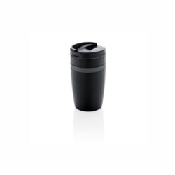 XDXCLUSIVE Leak Proof Vacuum Coffee Tumbler - Black