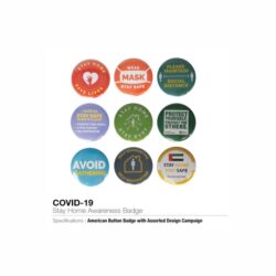 Covid-19 Awareness Badges