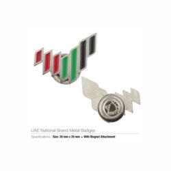 UAE National Brand Metal Badges