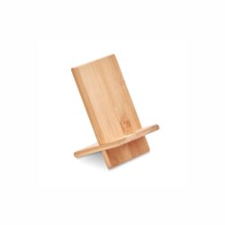 Bamboo phone stand holder