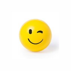 Soft Anti-stress Ball With Fun Emoji Designs - Wink