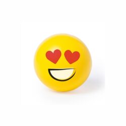 Soft Anti-stress Ball With Fun Emoji Designs - Heart