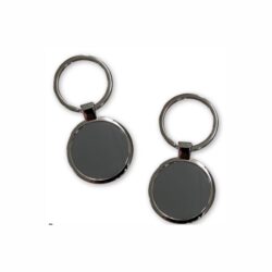Promotional Metal with Strap Keychain