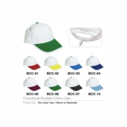 Cotton Caps Back side Velcro