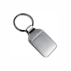 Promotional Rectangular Shaped Metal Keychain