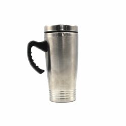Steel Travel Mug 450ml with Handle - Image 3