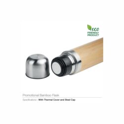 Promotional Bamboo Flask - Image 3