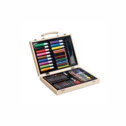 Artist's set in wooden box - Image 4