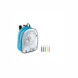 Backpack in 600D polyester with 5 markers.