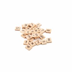 Wooden educational counting game