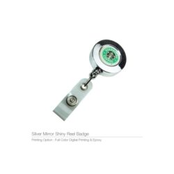Badge Reels in Silver Mirror Shiny - Image 3