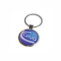 Metal Round keychain - Image 3