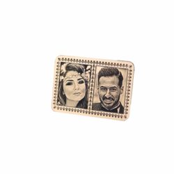 Wooden Box with Rings - Image 4