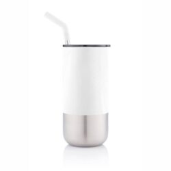 CHANGE Collection Insulated Tumbler with Reusable Straw - Black - Image 4