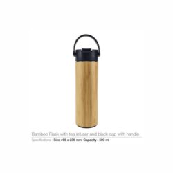 Bamboo Flask with Tea Infuser