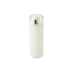 Click Open Double Wall Bottle 400ml- White