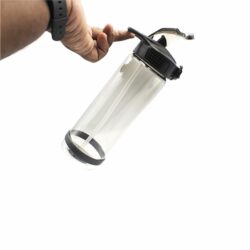 Sipper Bottle Sports Style 700ml- Black - Image 3