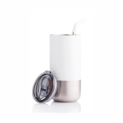 CHANGE Collection Insulated Tumbler with Reusable Straw - Black - Image 5