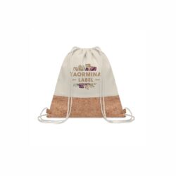 Twill cotton drawstring bag - Image 4