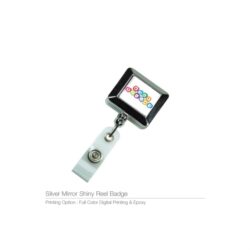 Badge Reels in Silver Mirror Shiny - Image 4