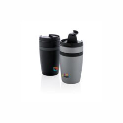 XDXCLUSIVE Leak Proof Vacuum Coffee Tumbler - Black - Image 5