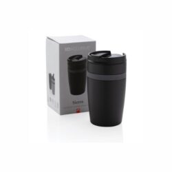 XDXCLUSIVE Leak Proof Vacuum Coffee Tumbler - Black - Image 6