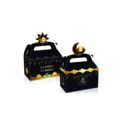EID MUBARAK RAMADAN MUBARAK Pastry Cake Gift Package box - Image 3