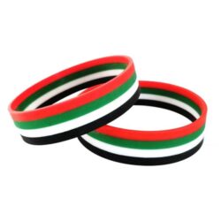 UAE Flag Silicone Wristbands in Readystock - Image 1
