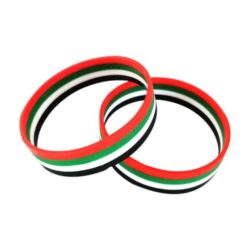 UAE Flag Silicone Wristbands in Readystock - Image 2