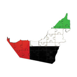 UAE Map Hardboard Puzzles - Image 1