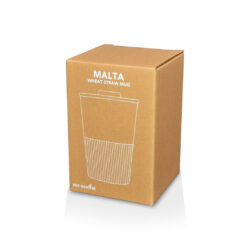 MALTA - Reusable Wheatstraw Cup 350ml - Blue - Image 4