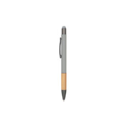 AYTOS - Metal Stylus Pen with Bamboo Grip - Grey - Image 3