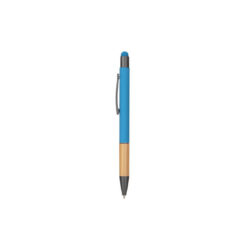 AYTOS - Metal Stylus Pen with Bamboo Grip - Blue - Image 3