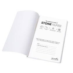 NEYA - eco-neutral Stone Paper Tree-Free Notebook - Black - Image 3