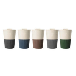 MALTA - Reusable Wheatstraw Cup 350ml - Brown - Image 4