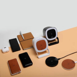 ALBECK - Recycled Leather 10000mAh PD Powerbank - Black - Image 6