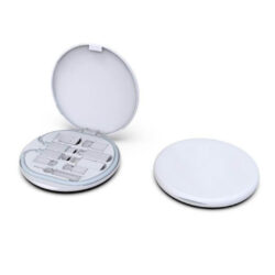 OSLO - @memorii Recycled 15W Wireless Charger Multi - Cable Set - White - Image 7
