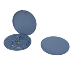 OSLO - @memorii Recycled 15W Wireless Charger Multi - Cable Set - Blue - Image 9