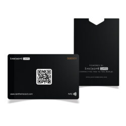Santhome Card - Digital Business NFC Card - Black - Image 4
