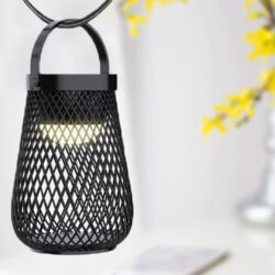 MERANO - @memorii Wireless Speaker Lantern - Black - Image 3