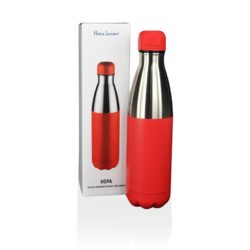 HOPA - Hans Larsen Double Wall Stainless Steel Water Bottle - Red - Image 3