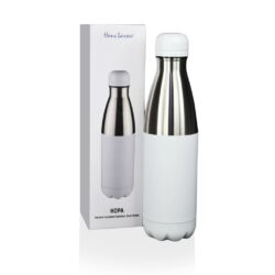 HOPA - Hans Larsen Double Wall Stainless Steel Water Bottle - White - Image 3