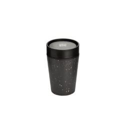 Circular Cup 8oz Black & Cosmic Black - Image 4