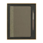 Coffee Journal Set with A5 Size Notebook and Pen