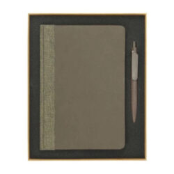 Coffee Journal Set with A5 Size Notebook and Pen